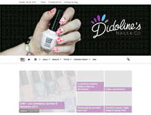 Tablet Screenshot of didolines-nails.com